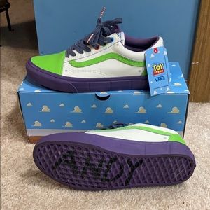 RARE Vans Toy Story Old Skools